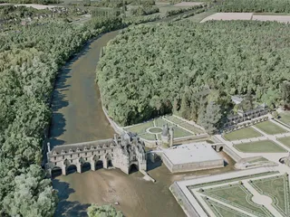 Chenonceaux City, France (2021) 3D Model