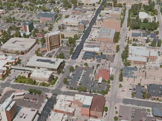 Cheyenne City, USA (2021) 3D Model