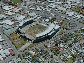 Christchurch City, New Zealand (2021) 3D Model