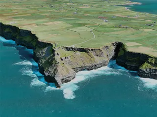 Cliffs of Moher, Ireland (2021) 3D Model