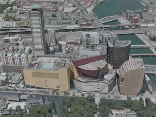 Kitakyushu City, Japan (2021) 3D Model