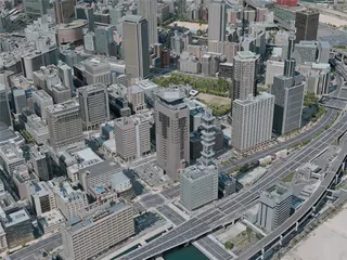 Kobe City, Japan (2021) 3D Model