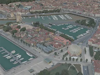 La Rochelle City, France (2021) 3D Model