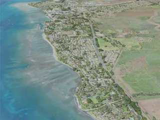 Lahaina City, USA (2021) 3D Model