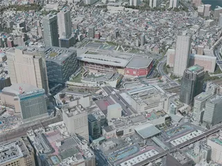 Kawasaki City, Japan (2021) 3D Model