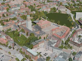 Kiel City, Germany (2021) 3D Model