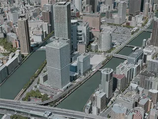 Kyoto City, Japan (2021) 3D Model