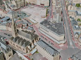 Limoges City, France (2021) 3D Model