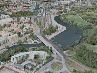 Linkoping City, Sweden (2021) 3D Model