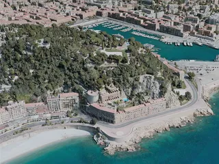 Nice City, France (2021) 3D Model