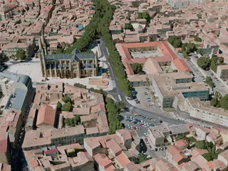 Nimes City, France (2021) 3D Model