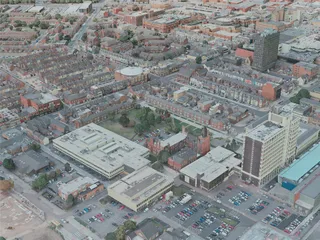 Middlesbrough City, UK (2021) 3D Model