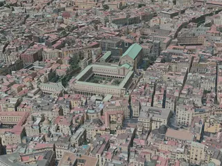 Naples (Napoli) City, Italy (2021) 3D Model