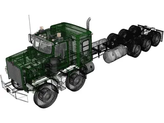 Kenworth C500 Chassis (2005) 3D Model