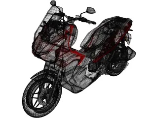 Honda ADV 150 3D Model