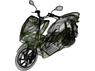 Honda PCX 150 3D Model