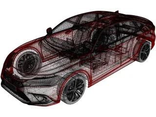 Honda Civic Sedan (2022) 3D Model