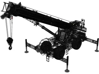 Manitiwoc GRT810 Crane 3D Model
