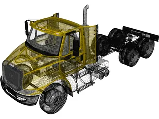 Caterpillar CT610 Chassis Truck (2011) 3D Model
