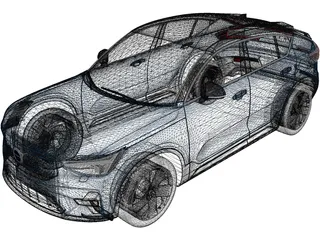 Volvo C40 (2022) 3D Model