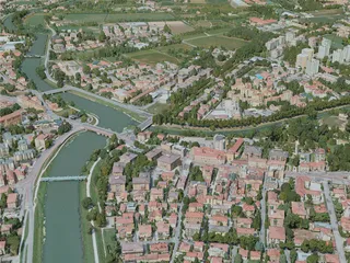 Padua City, Italy (2021) 3D Model