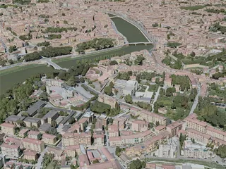 Pisa City, Italy (2021) 3D Model