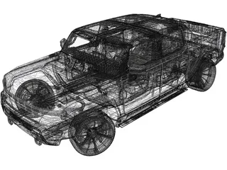 Hummer EV 3D Model