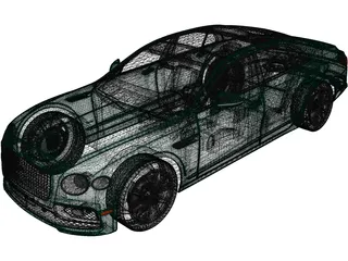 Bentley Flying Spur Hybrid (2022) 3D Model