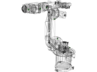 Kuka Industry Robot KR15/2 3D Model