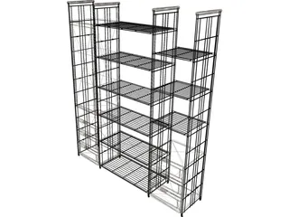 Balton Regal Shelf 3D Model