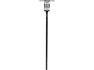 Poulsen Street Lamp 3D Model