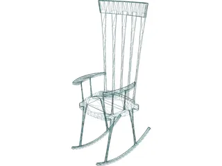 Rocking Chair 3D Model