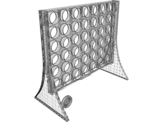 Connect Four 3D Model