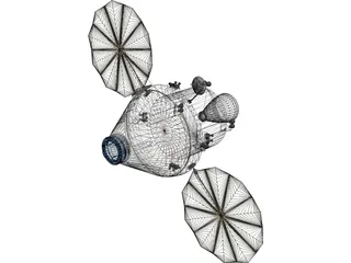 Orion Spacecraft 3D Model