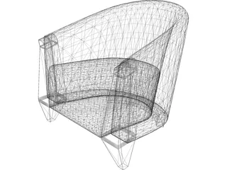 Armchair 3D Model