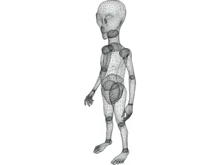 Alien 3D Model