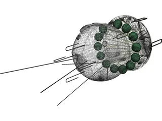 Vostok Spacecraft 3D Model