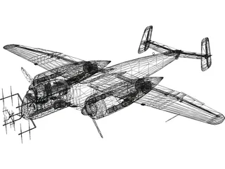 Heinkel He 219 A-0 3D Model