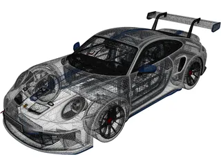 Porsche 911 GT3 Cup (2021) 3D Model