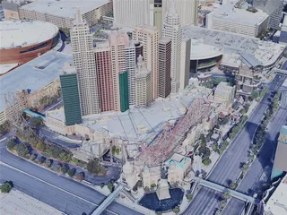 Las Vegas City, USA (2021) 3D Model