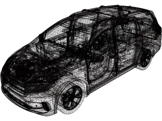 Honda Odyssey (2021) 3D Model