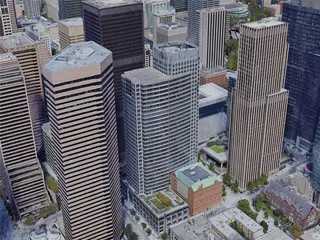 Seattle City, USA (2021) 3D Model