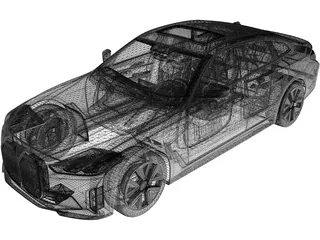 BMW i4 (2022) 3D Model