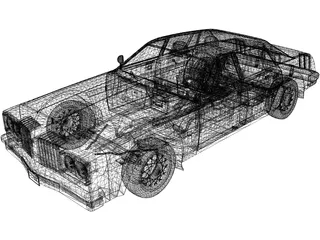 Oldsmobile Delta 88 (1981) 3D Model