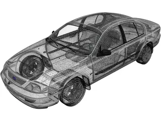 Ford Falcon (2000) 3D Model