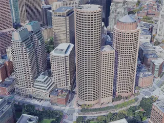 Boston City, USA (2022) 3D Model