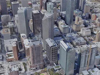 Houston City, USA (2022) 3D Model