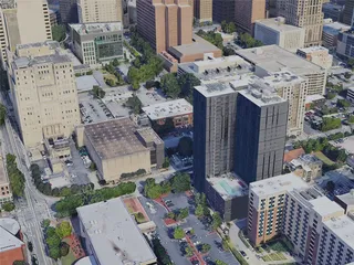 Atlanta City, GA, USA (2021) 3D Model