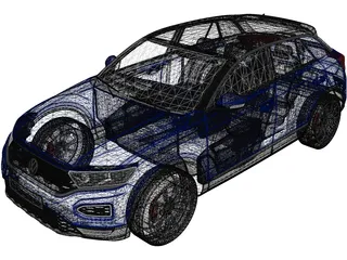 Volkswagen T-Roc 3D Model