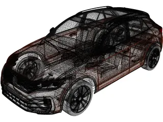 Volkswagen T-Roc R-Line 3D Model